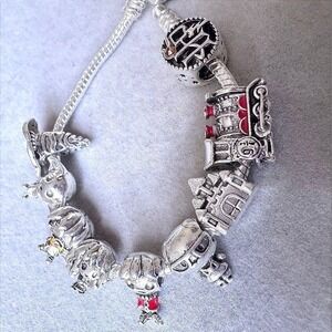 Harry Potter Charm Hermione Ron Dobby Voldemort Hogwarts BUNDLE fits PANDORA